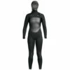 Xcel Axis Women's 5/4mm Hooded Wetsuit - FA23 -Volcom Sales XCEL 0019 XCEL WT54ZXH0 BLK FRT1