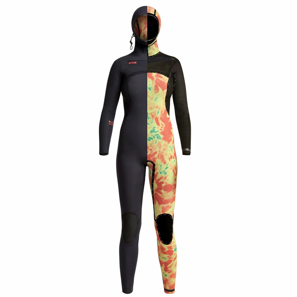 Xcel Comp X Women's 4.5/3.5mm Hooded Wetsuit - FA23 4 Xcel Comp X Women's 4.5/3.5mm Hooded Wetsuit - FA23 - Image 2