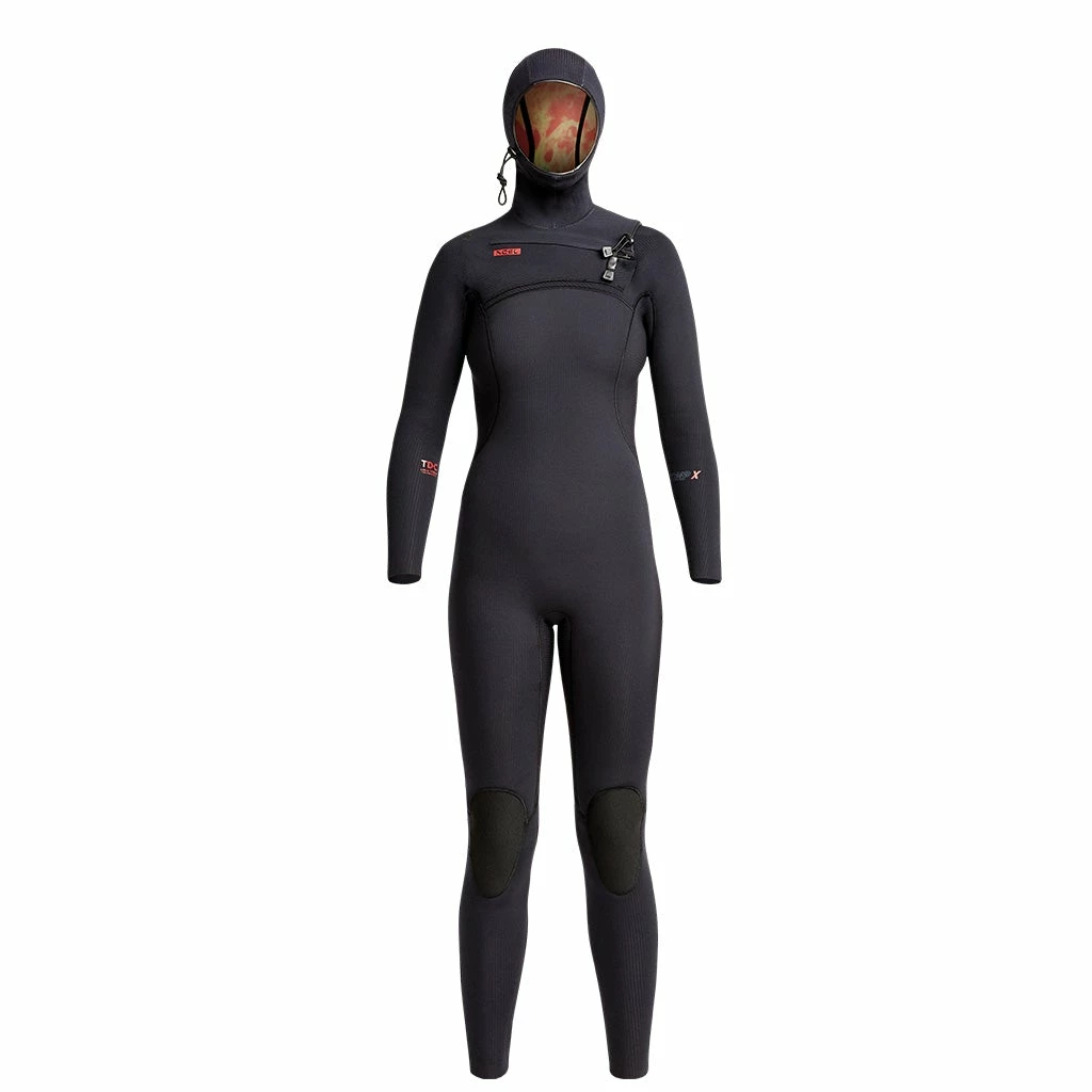 Xcel Comp X Women's 4.5/3.5mm Hooded Wetsuit - FA23 3 Xcel Comp X Women's 4.5/3.5mm Hooded Wetsuit - FA23