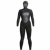 Xcel Infiniti Women's 5/4mm Hooded Wetsuit - FA23 -Volcom Sales XCEL 0026 XCEL WR54ZH20 BLK FRT1 6c29d497 64e8 478c 8e04 a05a2eea9b32