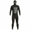 Xcel Axis Men's 5/4mm Hooded Wetsuit - FA23 -Volcom Sales XCEL 0032 XCEL MT54ZXH0 BLK FRT1