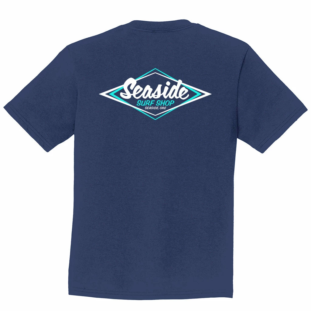 Seaside Surf Shop Infant Vintage Logo Tee - Navy 3 Seaside Surf Shop Infant Vintage Logo Tee - Navy