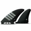 Futures Fins - Alpha Controller Quad - Carbon/Grey -Volcom Sales alpha controller