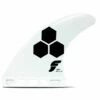 Futures Fins - AM1 Thermotech Thruster Set - White -Volcom Sales am1 surfboard fins