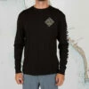 Salty Crew Men's Premium Tippet Tide L/S Tee - Black -Volcom Sales apparel 0030 SALTYCREW