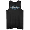 Seaside Surf Shop Mens Vintage Logo Tank - Black/Blue/White -Volcom Sales back black
