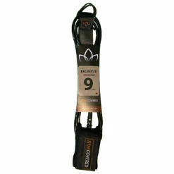 Stay Covered Big Wave Standard Surf Leash - 9'x5/16 -Volcom Sales big wave standard black9