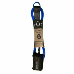 Stay Covered Big Wave Standard Surf Leash - 6'x5/16 -Volcom Sales big wave standard pac blue6