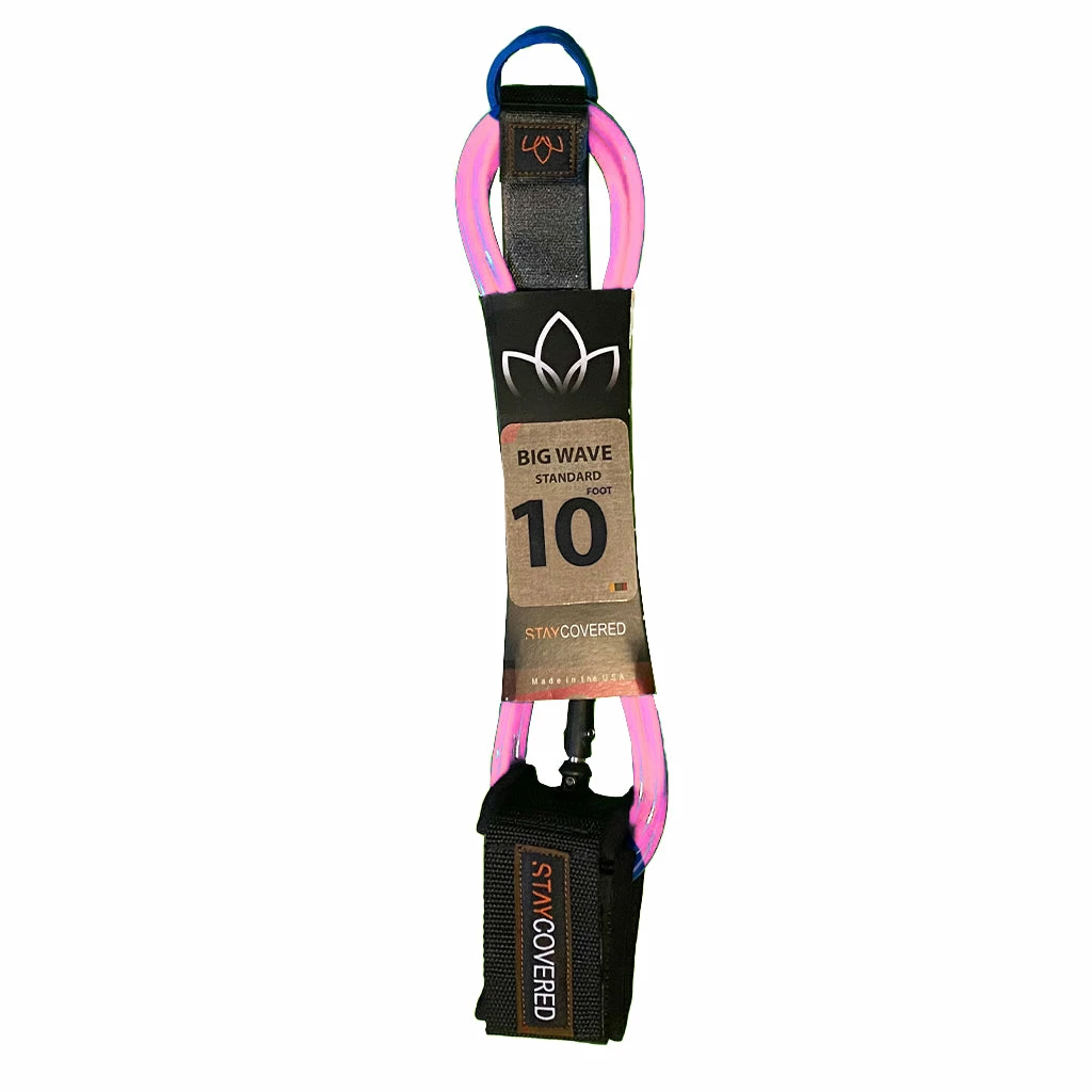 Stay Covered Big Wave Standard Surf Leash - 10'x5/16 6 Stay Covered Big Wave Standard Surf Leash - 10'x5/16 - Image 4