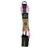 Stay Covered Big Wave Standard Surf Leash - 9'x5/16 2 Stay Covered Big Wave Standard Surf Leash - 9'x5/16 -Volcom Sales big wave standard pink9
