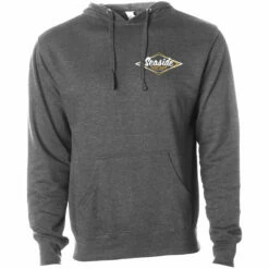 Seaside Surf Shop Vintage Logo Pullover Hoody - Charcoal Heather/Mustard 5 Seaside Surf Shop Vintage Logo Pullover Hoody - Charcoal Heather/Mustard -Volcom Sales charcoal heather vintage logo front