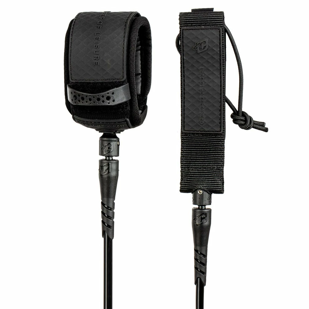 Creatures 10' Longboard Knee Leash - Black/Black 3 Creatures 10' Longboard Knee Leash - Black/Black