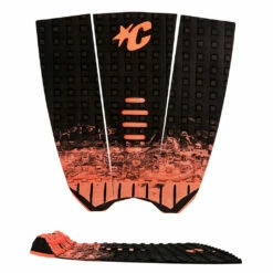 Creatures Mick Fanning Performance Traction Pad - Black Fade/Fluro Red