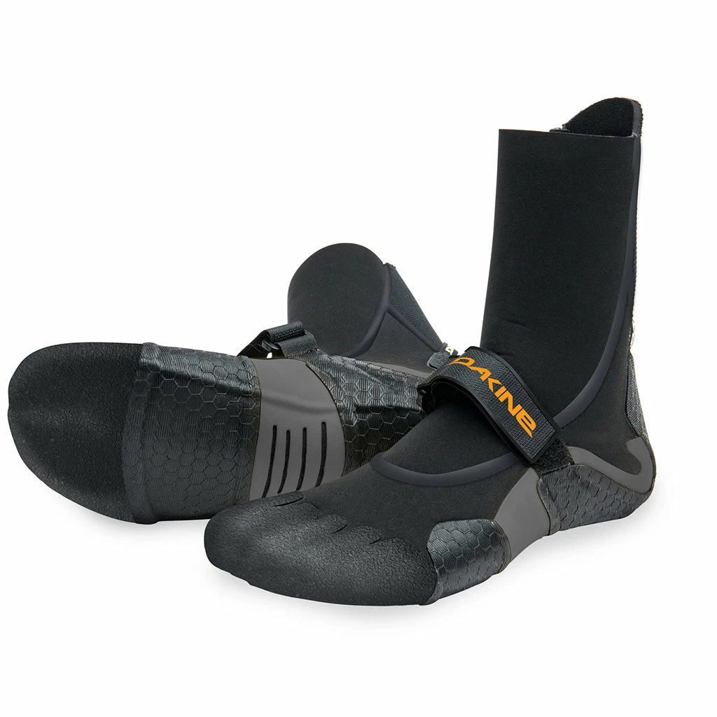 Dakine Unisex Cyclone 5/4mm Internal Split Toe Wetsuit Boot - Black 3 Dakine Unisex Cyclone 5/4mm Internal Split Toe Wetsuit Boot - Black