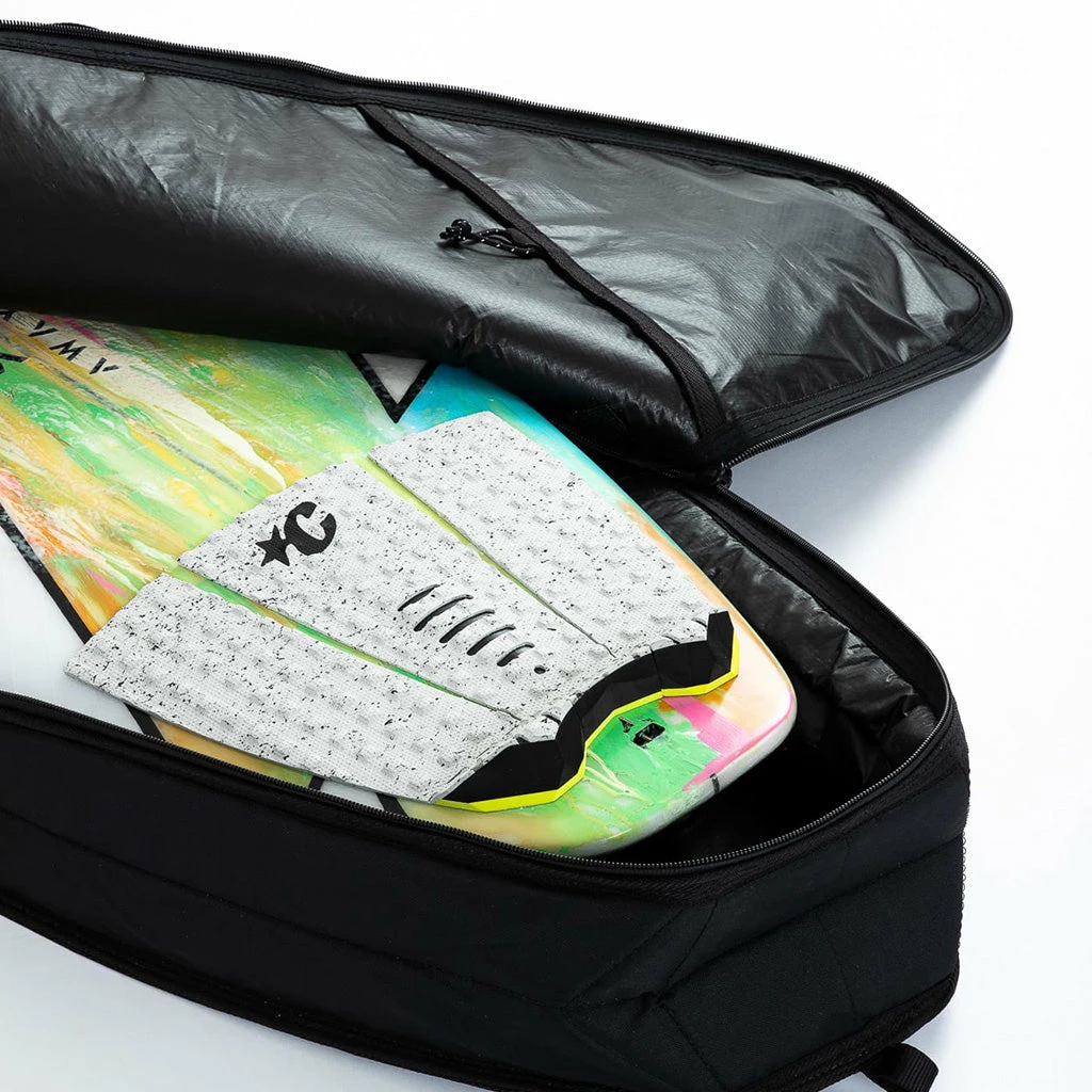 Creatures Of Leisure Shortboard Day Use DT2.0 Board Bag - Black Silver 5 Creatures Of Leisure Shortboard Day Use DT2.0 Board Bag - Black Silver - Image 3