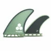 Futures Fins - Al Merrick Keel Twin Fin Plus Trailer - Green/Gray -Volcom Sales futures 0002 almerricktwinplus1