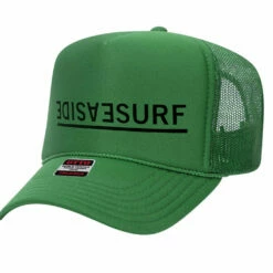 Seaside Surf Shop Invert Trucker Cap - Kelly Green