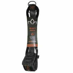 Stay Covered Heavy Duty Hand Tied Surfboard Leash - 6' X 5/16" (8mm)