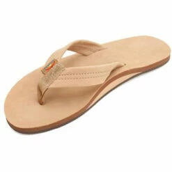 Rainbow Sandals Mens Premier/Classic Leather Single Layer With Arch - Sierra Brown