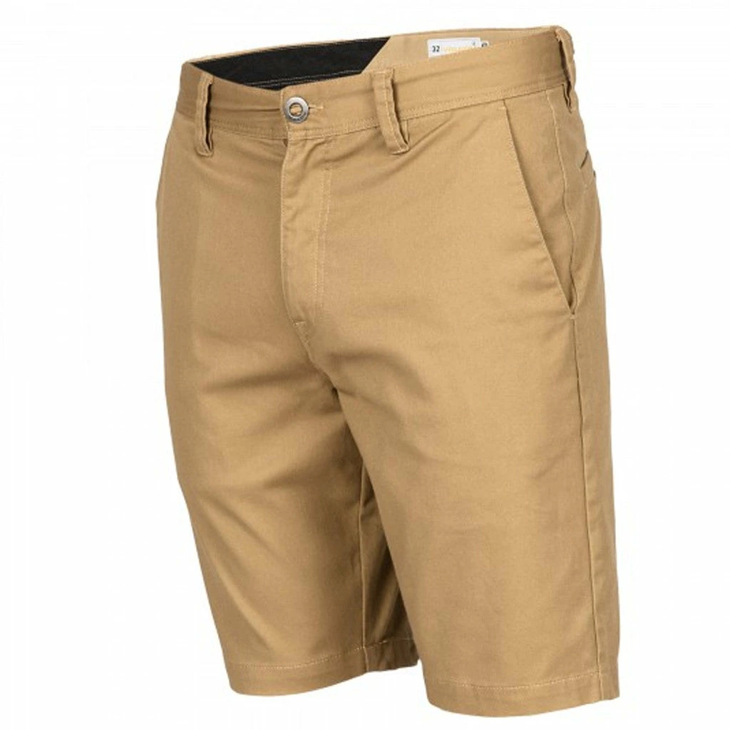 Volcom Mens Frickin Mod Stretch Shorts - Dark Khaki 3 Volcom Mens Frickin Mod Stretch Shorts - Dark Khaki