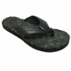 Rainbow Sandals Mens Holoholo - Black/Green Camo -Volcom Sales rainbow gerry holoholo sandal top