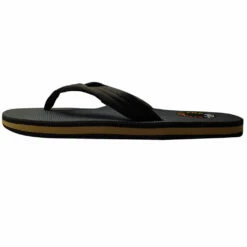 Rainbow Sandals Men's Single Layer Rubber Top 3/4" Strap - Brown -Volcom Sales rainbow 0007 brown
