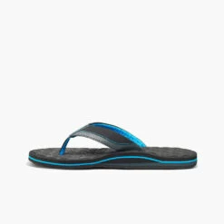 Reef Mens The Ripper - Black/Blue 10 Reef Mens The Ripper - Black/Blue -Volcom Sales reef sandals 0016 CI8648 LS