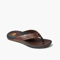 Reef Mens Reef Pacific Le - Dark Brown -Volcom Sales reef sandals 0019 CI7991 MAIN