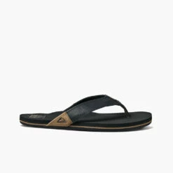 Reef Mens Newport Sandals - Black -Volcom Sales reef 0000 CI3755 RS