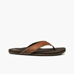 Reef Mens Newport Sandals - Brown 7 Reef Mens Newport Sandals - Brown -Volcom Sales reef 0003 CI3754 RS