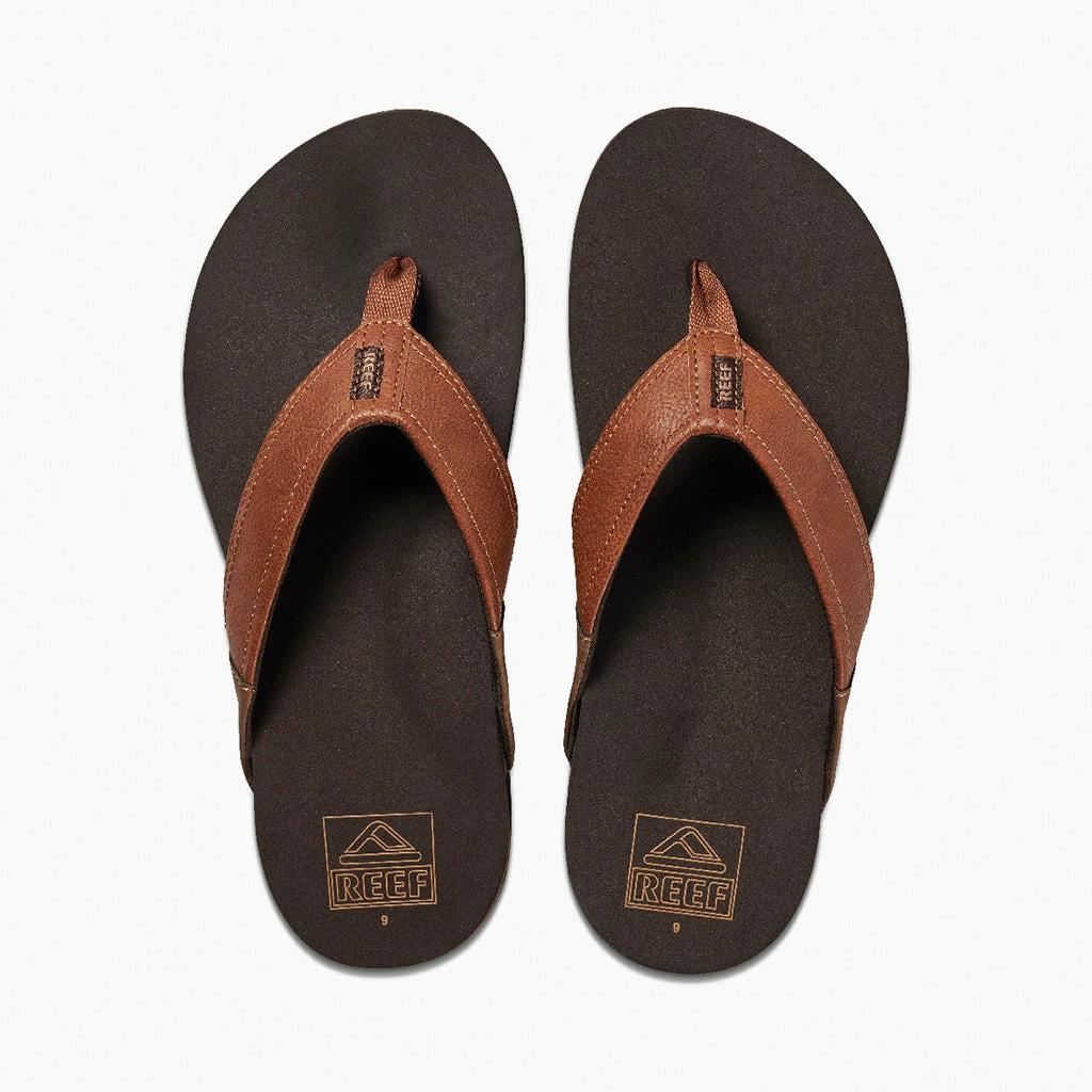 Reef Mens Newport Sandals - Brown 4 Reef Mens Newport Sandals - Brown - Image 2