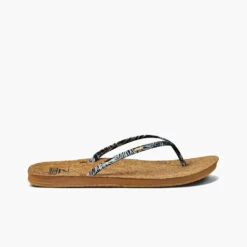 Reef Womens Cushion Slim Sandals - Palmia -Volcom Sales reef 0022 CI6701 RS