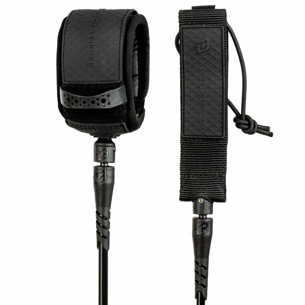 Creatures 7' Reliance Reef Leash - Black/Black 3 Creatures 7' Reliance Reef Leash - Black/Black