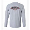 Seaside Surf Shop Mens Vintage Logo L/S Tee - Heather Gray 2 Seaside Surf Shop Mens Vintage Logo L/S Tee - Heather Gray -Volcom Sales seaside surf heather grey