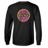 Mr. Zog's Sex Wax Mens Fluoro L/S Tee - Black -Volcom Sales sexwax 0006 sex wax fluro tee lng sleeve