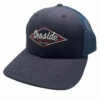 Seaside Surf Shop Vintage Logo Mid Crown Cap - Navy/Blue -Volcom Sales sss 0000s 0005 Layer2