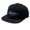 Seaside Surf Shop Vintage Logo Regular Fit Cap - Black Thin Corduroy -Volcom Sales sss vintage reg fit nvy black