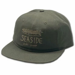 "Seeside" Surf Shop Hat - Olive