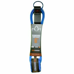 Stay Covered Standard Surf Leash - 6' X 1/4" 17 Stay Covered Standard Surf Leash - 6' X 1/4" -Volcom Sales standard leash blue 6
