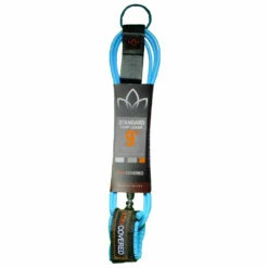 Stay Covered Standard Calf Surf Leash - 9' X 1/4" -Volcom Sales standard leash cyanblue 9 6aeeb8fb dc16 4f34 bebe ada35f2d34de
