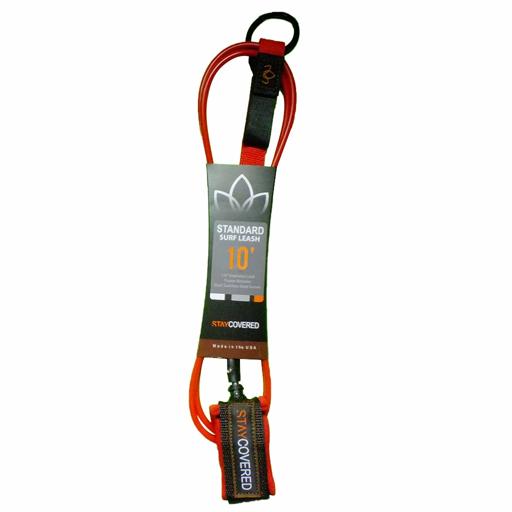 Stay Covered Standard Surf Leash - 10' X 1/4" 10 Stay Covered Standard Surf Leash - 10' X 1/4" - Image 8