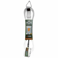 Stay Covered Standard Calf Surf Leash - 9' X 1/4" -Volcom Sales standard leash white 9 62e1404d 155d 427c a2cb 368f972ef48b