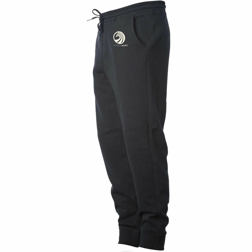 Seaside Surf Shop OG Wave Sweatpants - Black 3 Seaside Surf Shop OG Wave Sweatpants - Black