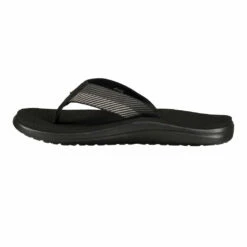 Men's Teva Voya Flip Sandals - Vori Black Gray -Volcom Sales teva 0001 1019050 VBGR 3