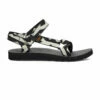 Women's Teva Original Universal Olowahu Sandals - Black On Black -Volcom Sales teva 0046 1003987 BCBCK 1