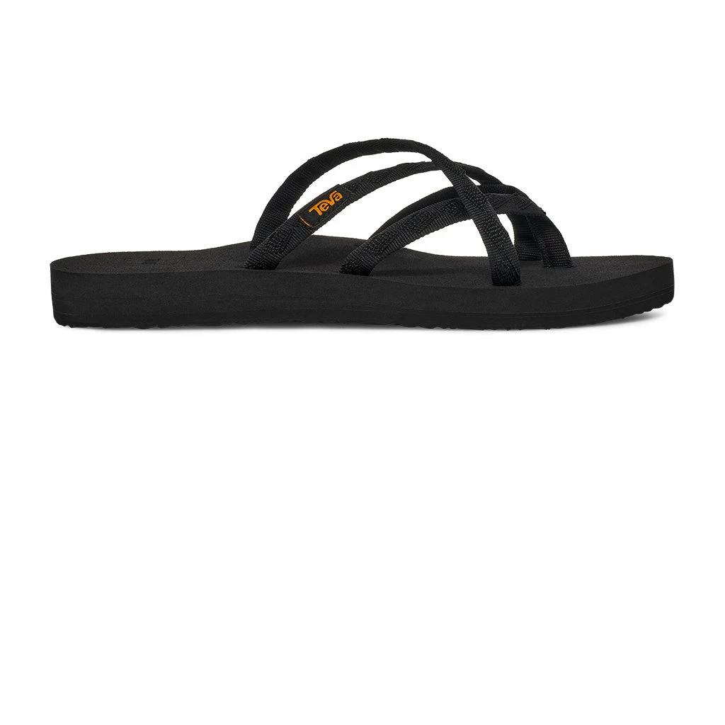 Women's Teva Olowahu Sandals - Black On Black 4 Women's Teva Olowahu Sandals - Black On Black - Image 2
