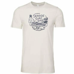 Seaside Surf Shop X Drift Awake - Local Artist Series S/S Tee - Vintage White