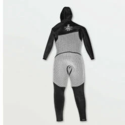 Volcom Modulator 4/3mm Hooded Chest Zip Wetsuit - Black FA23 -Volcom Sales vlcm 0002 Layer7