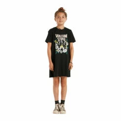 Volcom Girls Truly Stokin Dress - Black