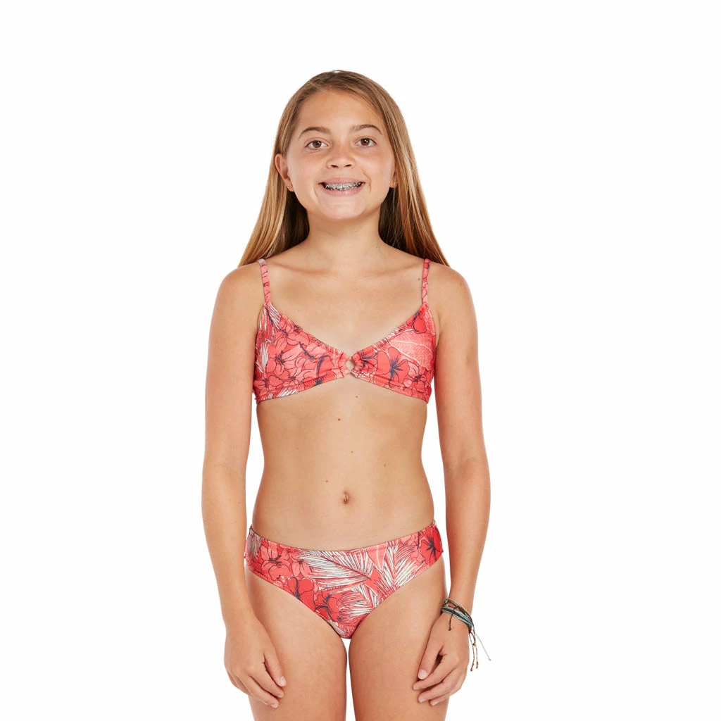 Volcom Girls Sea U Soon Swim Set - Pistol Punch 3 Volcom Girls Sea U Soon Swim Set - Pistol Punch